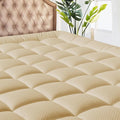 MATBEBY California King Quilted Fitted Mattress Pad by MATBEBY
