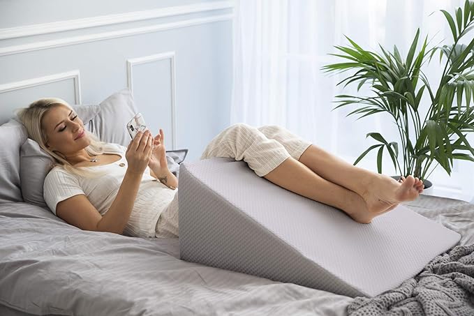 Bamboo Viscose Top Layer Wedge Pillow Case Cover 24" L x 24" W x 7.5" H - Image 7