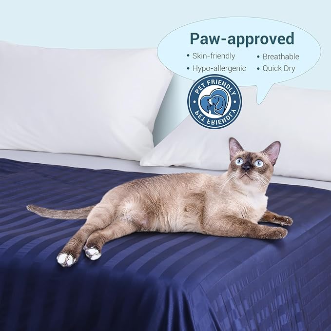 Elegear Revolutionary Cooling Blanket Queen, Absorbs Heat to Keep Body Cool - Image 7