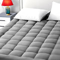 EASELAND King Size Mattress Pad Pillow Top Mattress Cover Quilted Fitted by EASELAND