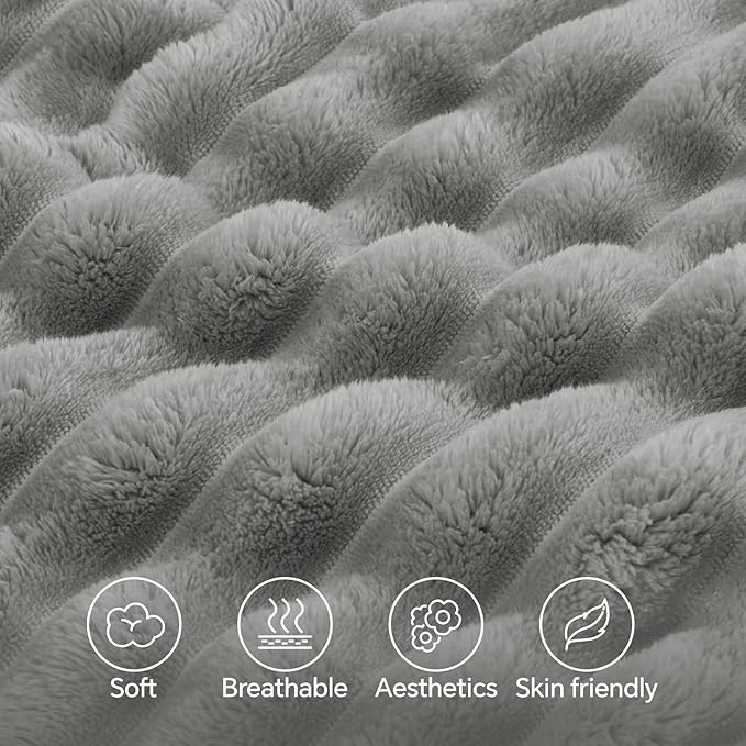 BEDELITE Fluffy Faux Fur Body Pillow Cover - Image 3