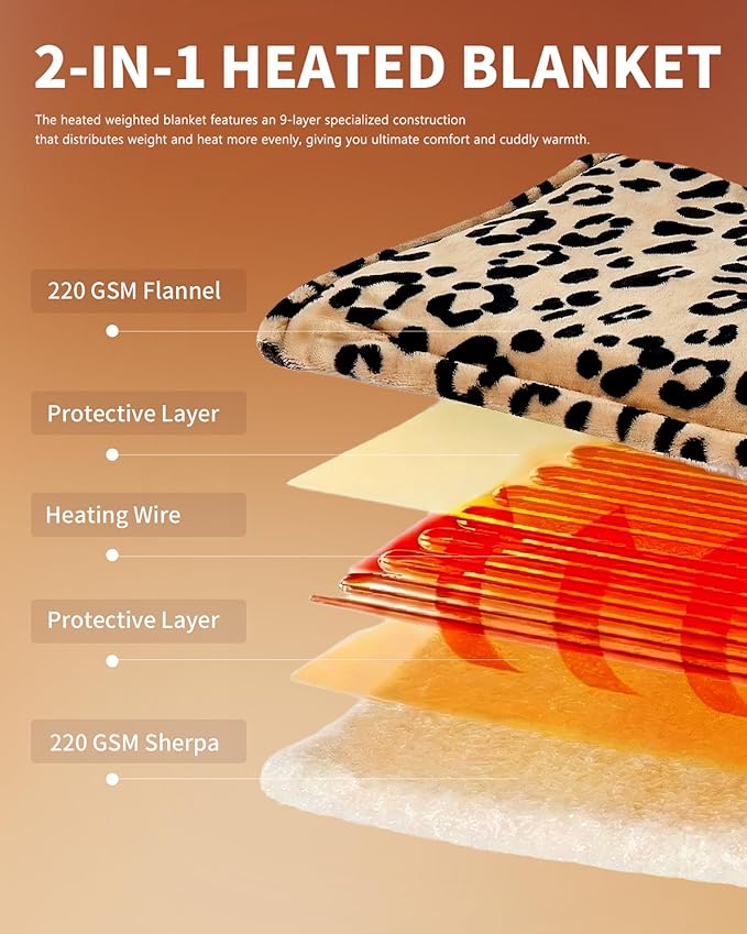 Homemate Electric Heated Blanket King Size - Image 6