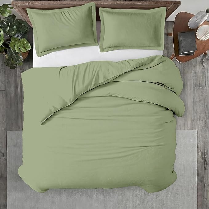 Kotton Culture 1 Pc 120" x 98" Duvet Cover Oversized King 100% Egyptian Cotton by KottonCulture