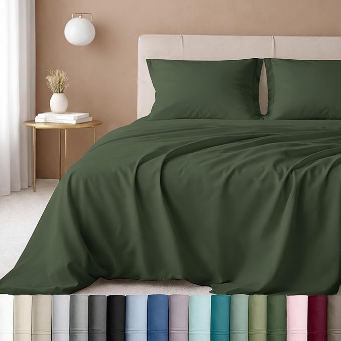 California Design Den California King Sheets Deep Pockets Set by CaliforniaDesignDen