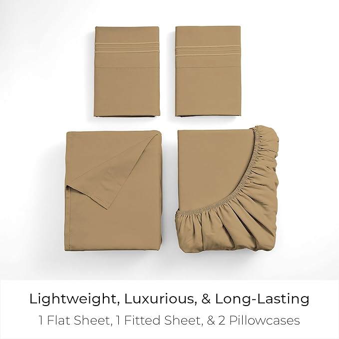 Mellanni California King Sheets Set - Image 3