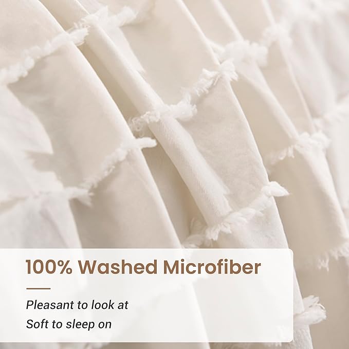 NEXHOME PRO Duvet Cover King, Soft and Lightweight 100% Washed Microfiber - Image 6