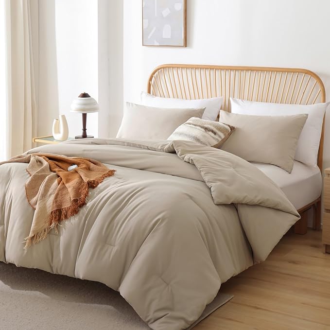 ROSGONIA Oversized King Comforter 128x120 - Image 3