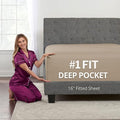 Lovely Twin Deep Pocket Fitted Sheet by DeaLuxeBedding