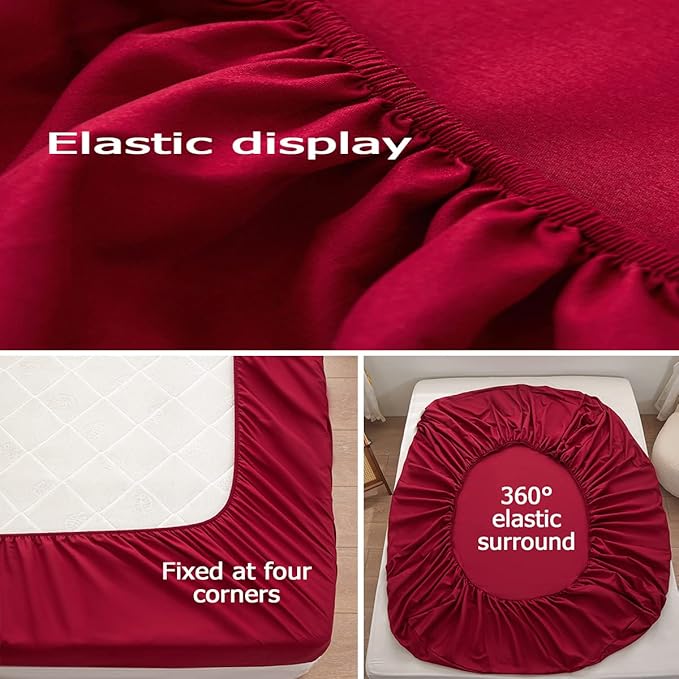 Bedding King Size Fitted Sheet Only - Image 4