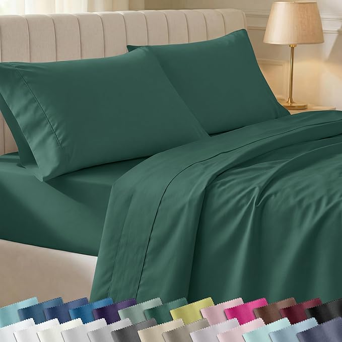 California Design Den Soft 100% Cotton Sheets Full Size Set, 400 Thread Count by CaliforniaDesignDen