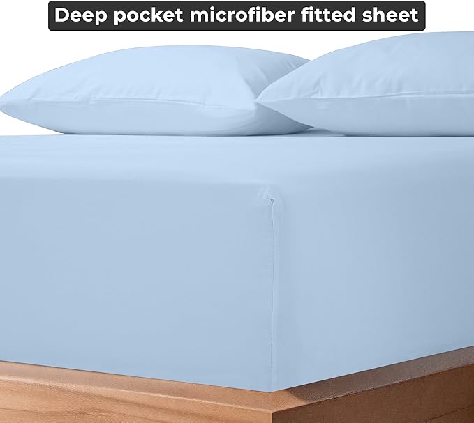 Royale Linens Fitted Sheet King - Image 6