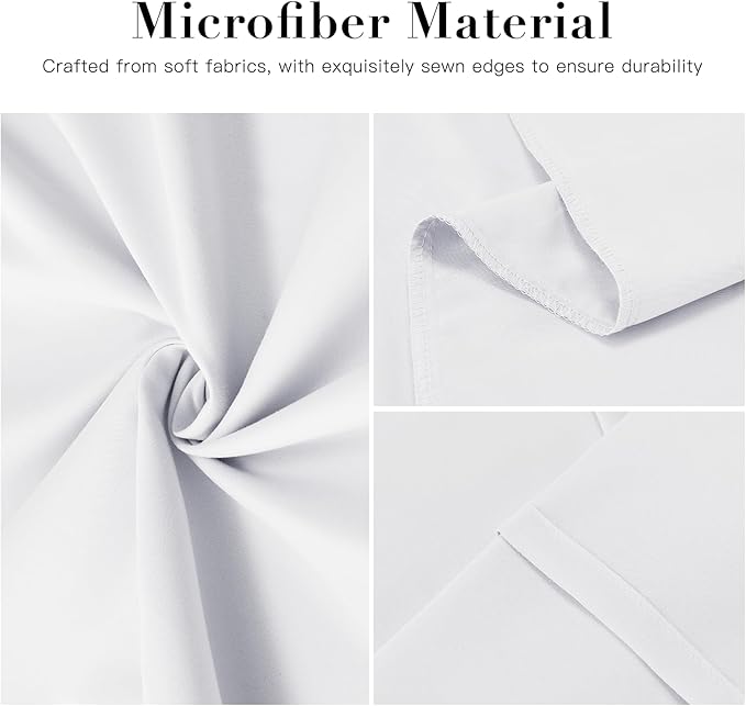 DOWNSTORIA Body Pillow Cover, Ultra Soft Microfiber Long Pillowcase, Envelope - Image 3