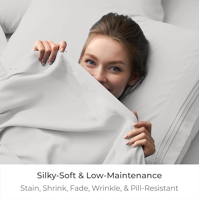 Mellanni Twin Size Flat Sheet - Image 5