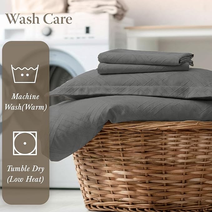 Threadmill Luxury 100% Cotton King Sheets - Image 8