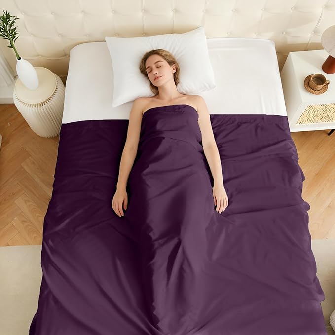 Full Flat Sheet Only, 1 Pack Top Bed Sheets, Soft Breathable Brushed Microfiber - Image 7