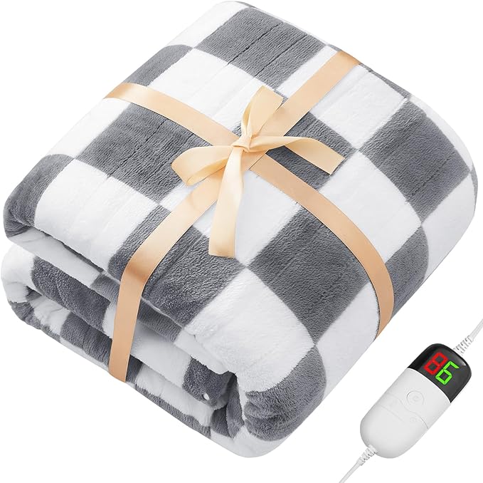 Heated Electric Blanket Throw, 50X60 Heating Blanket - Image 9