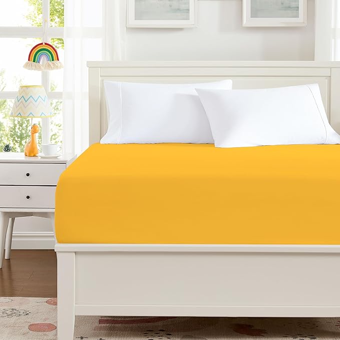 Hotella 100% Microfiber Twin Size Fitted Sheet Only, Ultra Soft Hotel Quality - Image 4