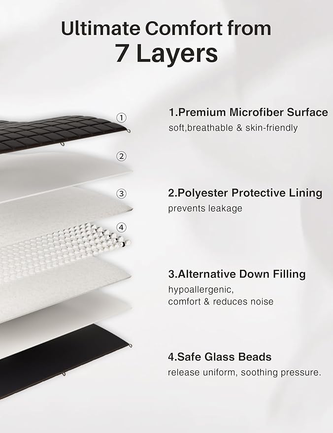 Weighted Idea Weighted Blanket for Adults Cooling Breathable Heavy Blanket - Image 4