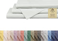 Linen Home 100% Cotton Percale Sheets Queen Size, Dove Grey, Deep Pocket by LINENHOME