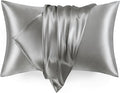 Love's cabin Satin Pillowcase Set of 2 Standard Size 20x26, Cooling Pillow by Lovescabin