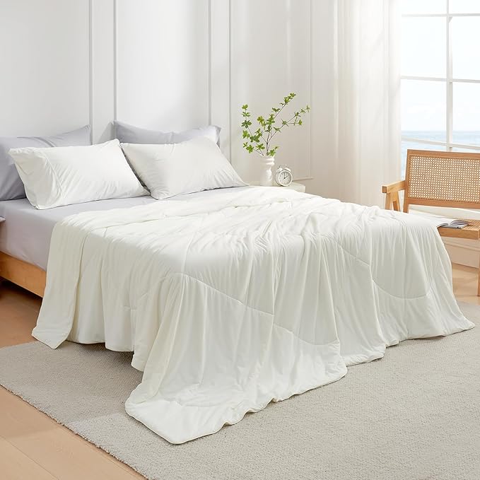Cozy Bliss Cooling Comforter Queen Size, Cooling Blankets - Image 3