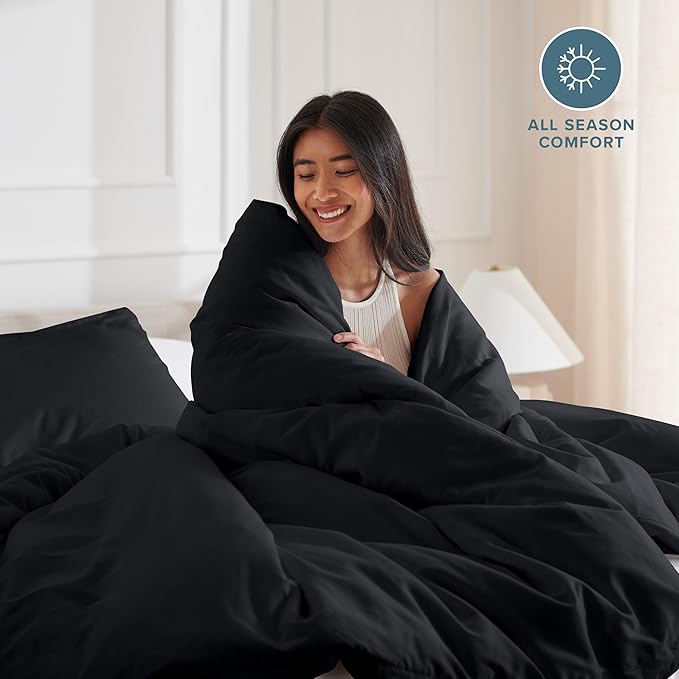 Bare Home Bedding Duvet Cover Queen Size - Image 3
