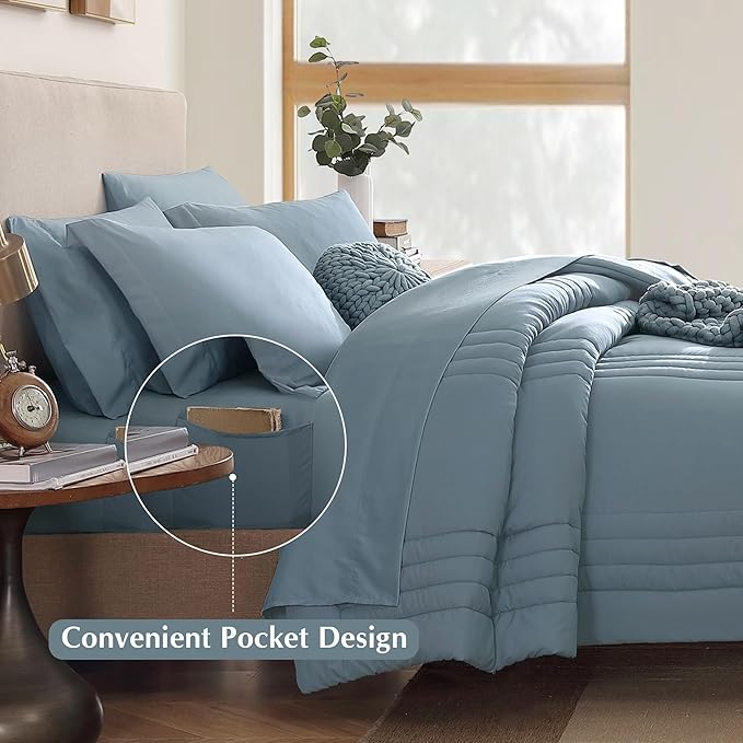 Monbix King Size Comforter Set - Image 4