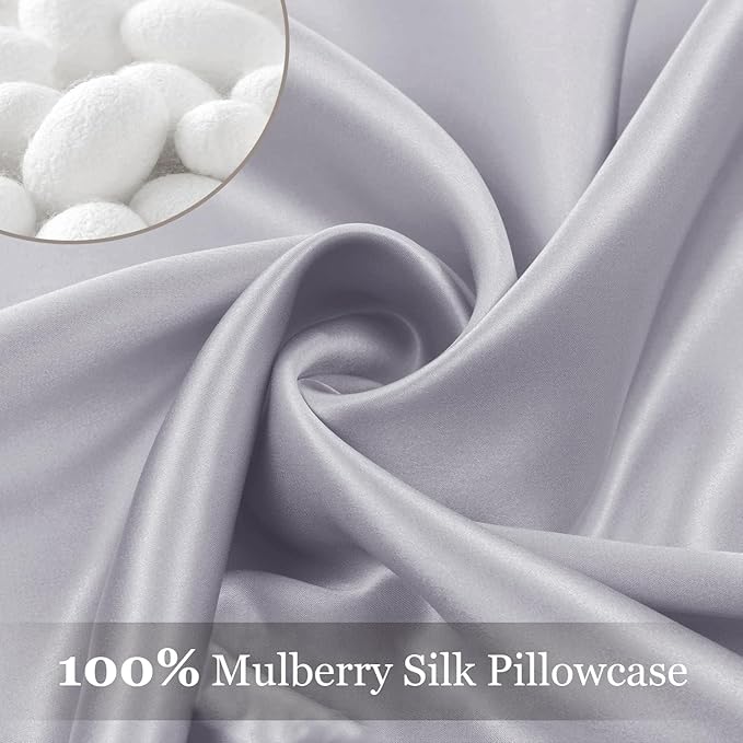 Adubor Silk Pillowcase 2 Pack for Hair and Skin - Image 3