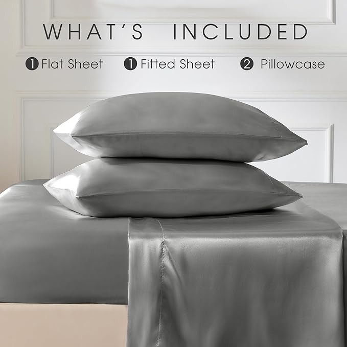 FreshCulture Satin Sheets Full Size - Image 3