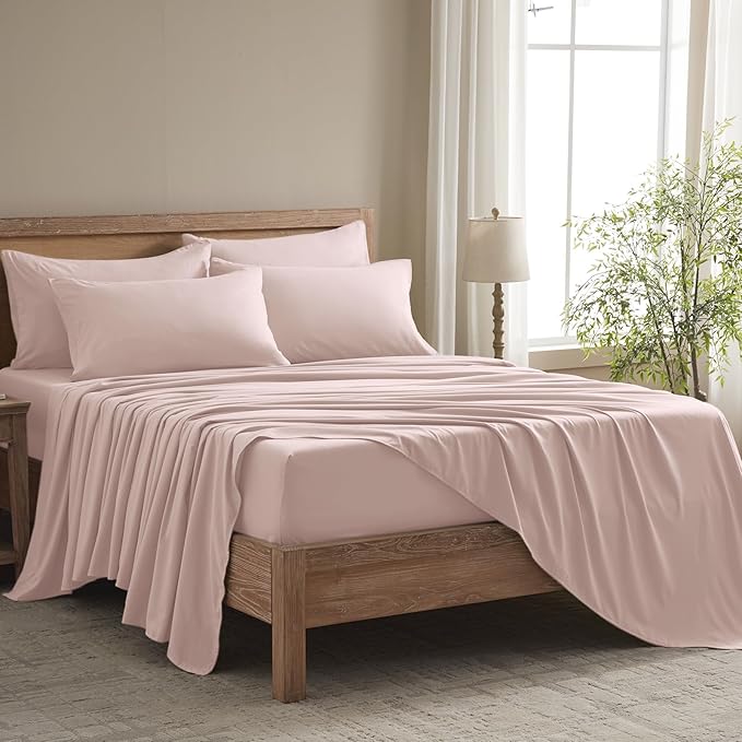 Cal King Size Sheets Set by SleepBetterLiveBetter