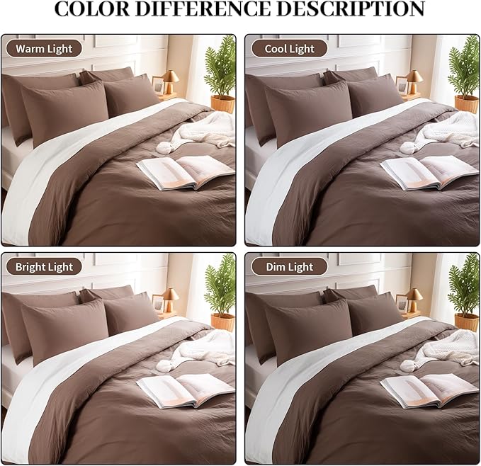 NEXHOME PRO King Duvet Cover Set – 100% Certified Organic Cotton - Image 2
