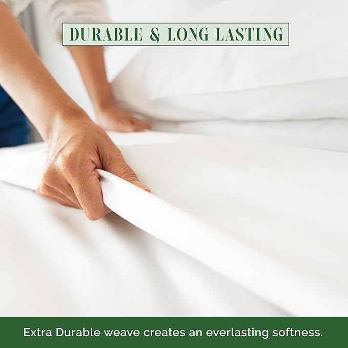 Luxury Flat Sheet Elegant Comfort Wrinkle-Free 1500 Premier Hotel Quality - Image 4