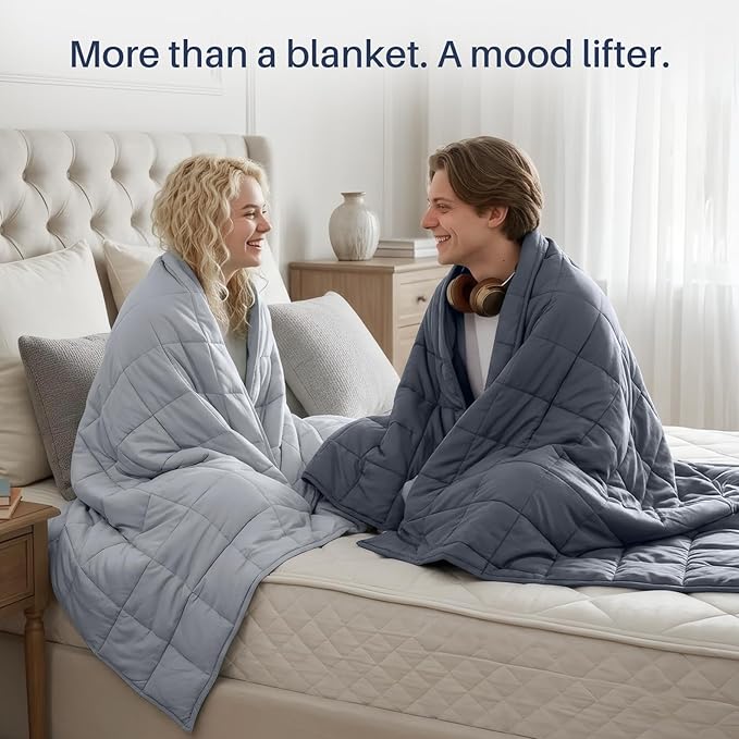 Weighted Idea Weighted Blanket for Adults Cooling Breathable Heavy Blanket - Image 6