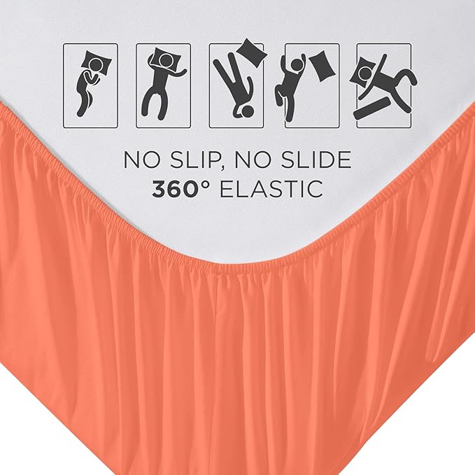 Royale Linens Fitted Sheet Full - Image 5