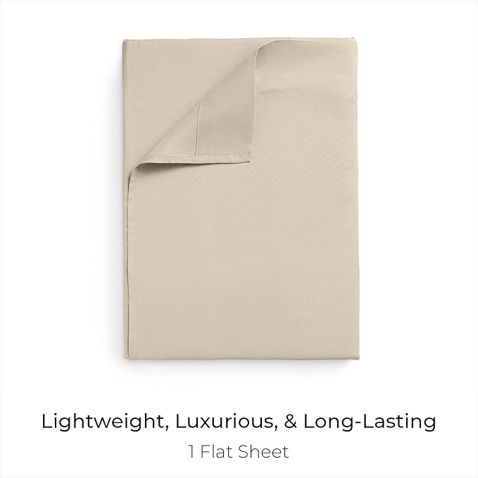 Mellanni Twin XL Size Flat Sheet - Image 2