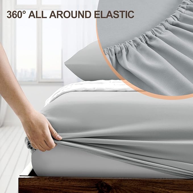 FreshCulture Twin XL Fitted Sheet Only - Image 3