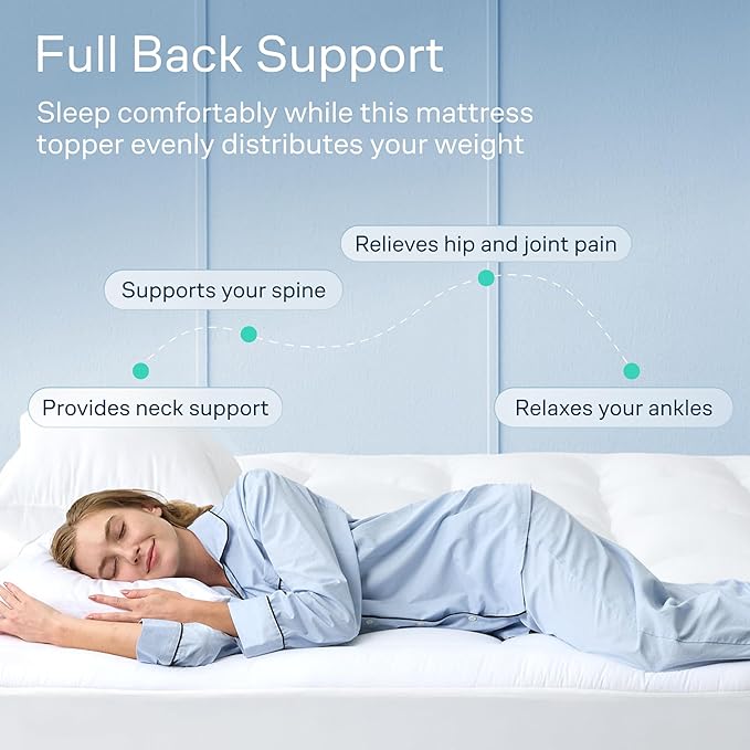 Cloud-Like Twin XL Mattress Topper - Image 4