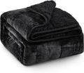 Super Fuzzy Soft Sherpa Fleece Weighted Blanket, 15 lbs Dual Sided Fluffy Heavy by EazfyPro