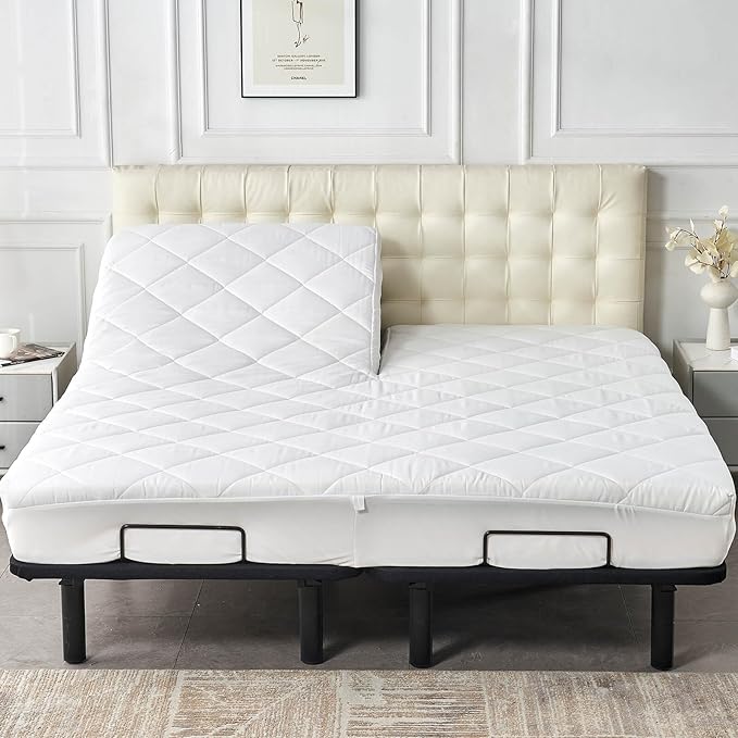 Kingnex Split Top King Mattress Topper - Image 2