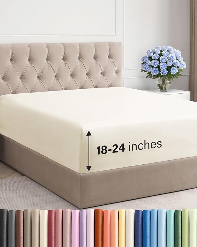 Extra Deep Full Fitted Sheet by CGKUnlimited