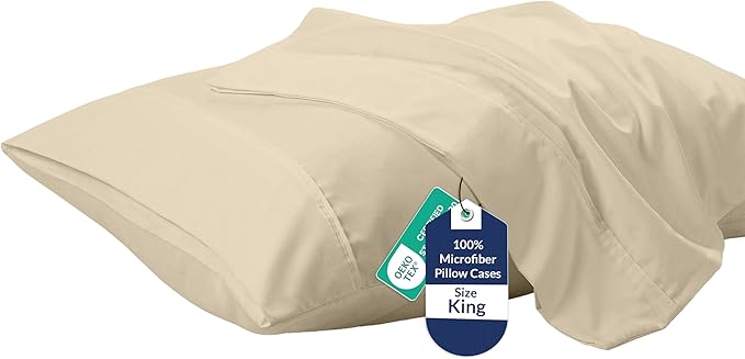 Royale Linens King Pillowcase Set of 2 by ROYALELINENS