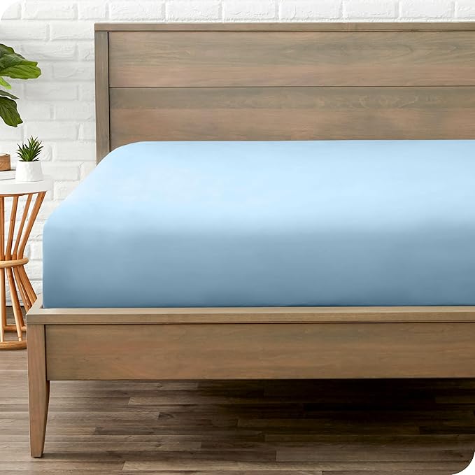 Bare Home Fitted Bottom Sheet Full by BareHome