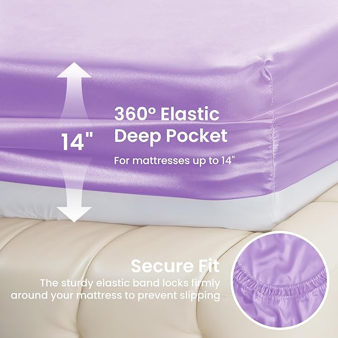 Love's cabin Satin King Sheet Sets - Image 4