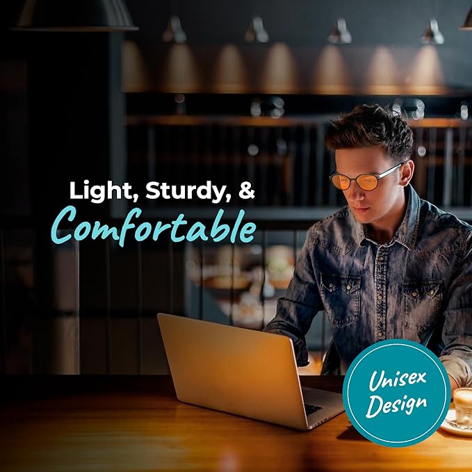 Sleep ZM Blue Light Blocking & Light Sensitivity Glasses - Image 3