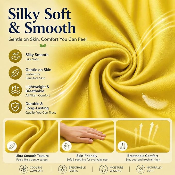 evoLive 100% Rayon Derived from Bamboo Cooling Breathable Body Pillow - Image 4