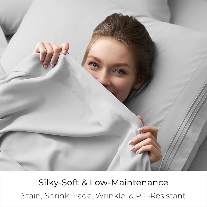 Mellanni Twin Size Flat Sheet - Image 5