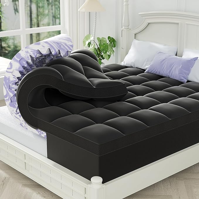 ChiXpace Dual Layer 5 Inch Memory Foam Mattress Topper Twin XL by ChiXpace