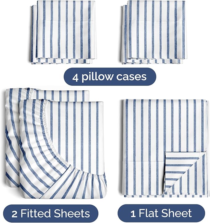 Split King 7 Piece Sheet Set - Image 2