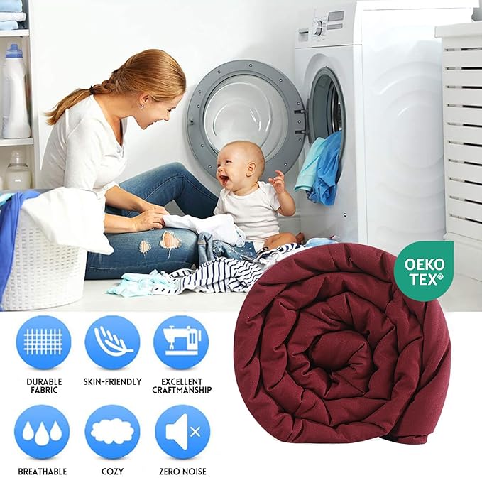 EASELAND King Size Down Alternative Comforter - Image 2