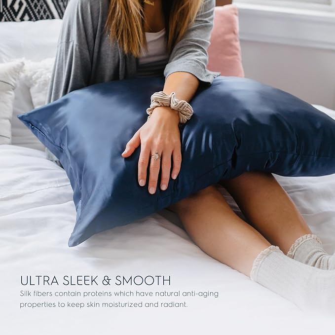 Tafts Silk Pillow Cases - 22mm 100% Pure Mulberry 6A Silk Pillowcase - Image 4